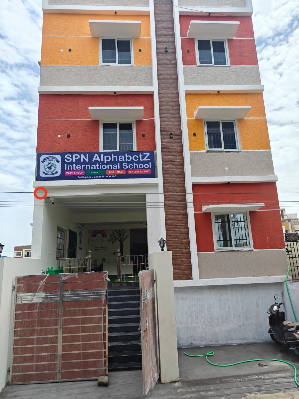 The SPN AlphabetZ International School campus building