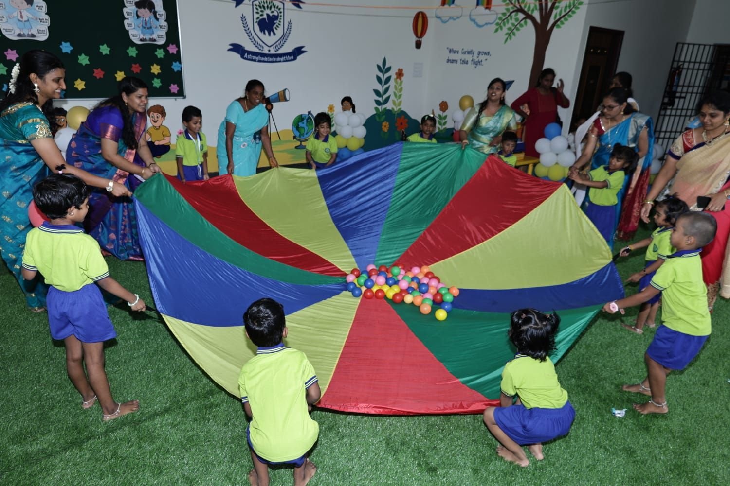 Children enjoying a movement and dance activity at SPN AlphabetZ